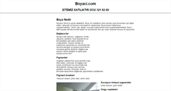 Desktop Screenshot of boyaci.com